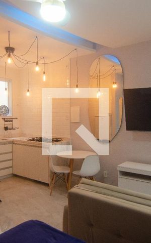Studio à venda com 30m², 1 quarto e sem vaga Studio à venda com 30m², 1 quarto e sem vagaSala | Quarto