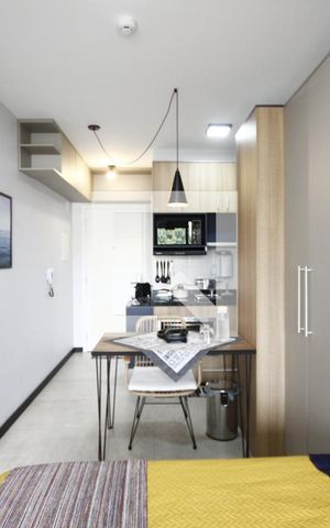 Studio à venda com 25m², 1 quarto e sem vagaStudio
