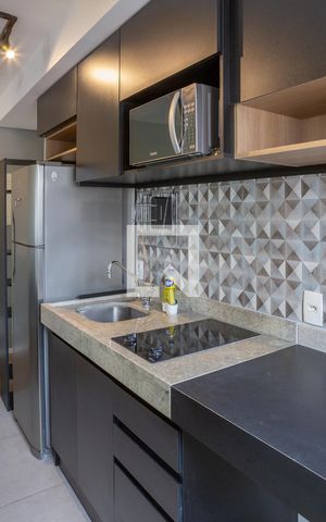 Apartamento para alugar com 42m², 1 quarto e 1 vaga Apartamento para alugar com 42m², 1 quarto e 1 vagaCozinha e Área de Serviço