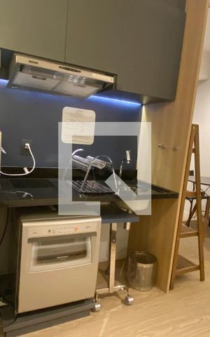 Studio para alugar com 34m², 1 quarto e 1 vagaCozinha
