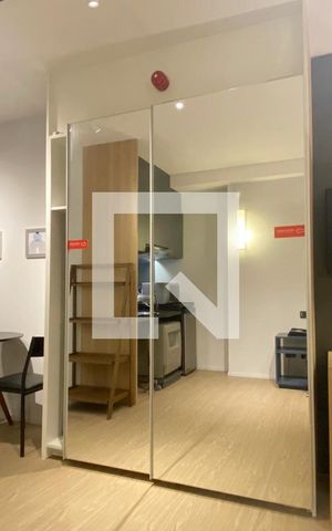 Studio para alugar com 34m², 1 quarto e 1 vagaQuarto - Armários