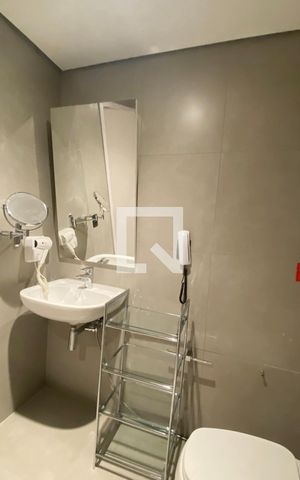 Studio para alugar com 34m², 1 quarto e 1 vagaBanheiro Social