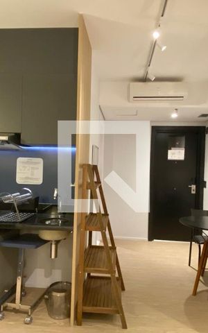 Studio para alugar com 34m², 1 quarto e 1 vagaCozinha