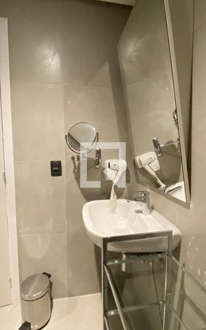 Studio para alugar com 34m², 1 quarto e 1 vagaBanheiro Social