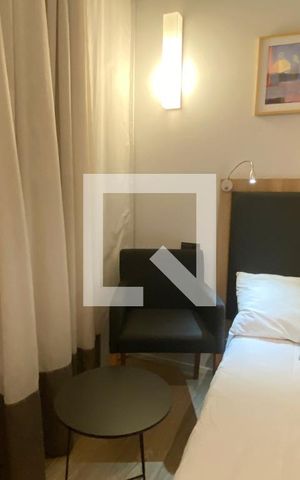 Studio para alugar com 34m², 1 quarto e 1 vagaQuarto