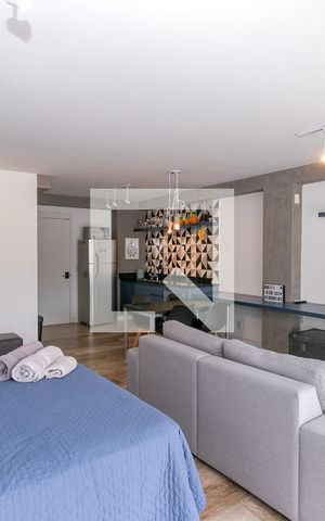 Apartamento à venda com 65m², 1 quarto e 1 vagaStudio