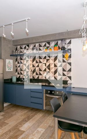 Apartamento à venda com 65m², 1 quarto e 1 vagaCozinha
