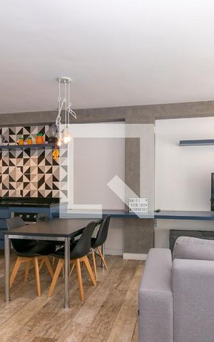 Apartamento à venda com 65m², 1 quarto e 1 vagaStudio