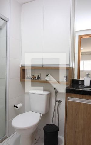 Apartamento para alugar com 50m², 1 quarto e 1 vagaBanheiro da Suíte