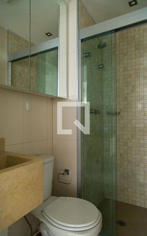 Apartamento para alugar com 50m², 2 quartos e 1 vagaBanheiro Social