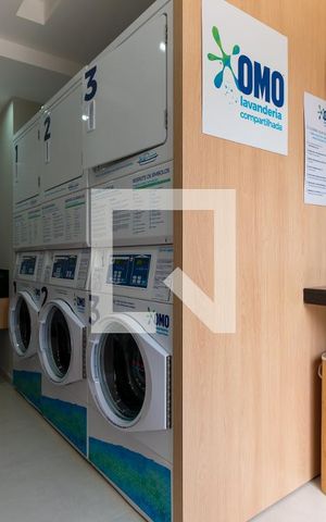 Apartamento para alugar com 30m², 1 quarto e sem vaga Apartamento para alugar com 30m², 1 quarto e sem vagaLavanderia