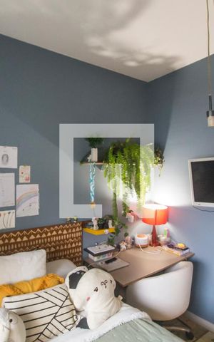 Apartamento à venda com 132m², 3 quartos e 2 vagasQuarto 3