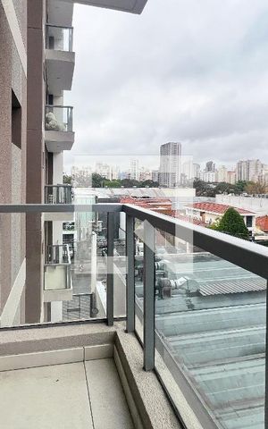 Apartamento para alugar com 26m², 1 quarto e sem vagaSacada