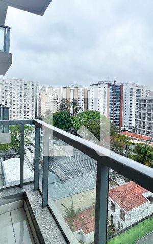 Studio para alugar com 26m², 1 quarto e sem vagaSacada