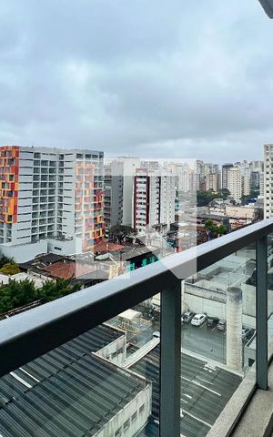 Studio à venda com 26m², 1 quarto e sem vagaSacada