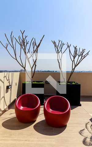 Apartamento para alugar com 28m², 1 quarto e sem vagaRooftop