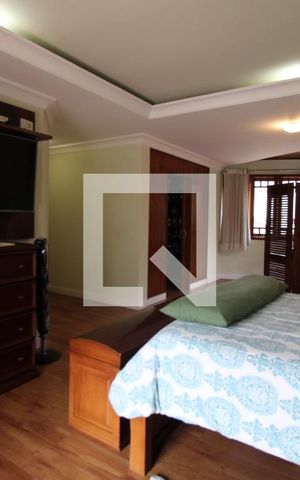 Casa à venda com 411m², 4 quartos e 5 vagasQuarto 4 (suíte master)