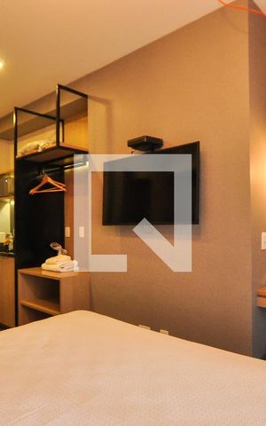 Studio para alugar com 23m², 1 quarto e sem vaga Studio para alugar com 23m², 1 quarto e sem vagaQuarto