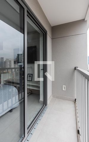Apartamento à venda com 28m², 1 quarto e sem vagaVaranda