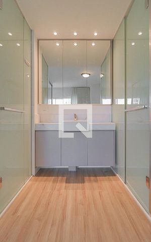 Apartamento para alugar com 40m², 1 quarto e 1 vagaBanheiro do Quarto Suíte