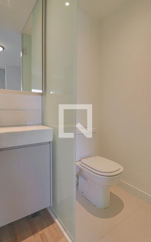 Apartamento para alugar com 40m², 1 quarto e 1 vagaBanheiro do Quarto Suíte