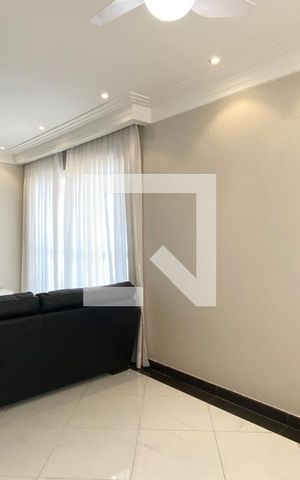 Apartamento para alugar com 69m², 1 quarto e 2 vagasSala