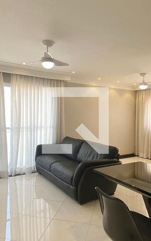 Apartamento para alugar com 69m², 1 quarto e 2 vagasSala