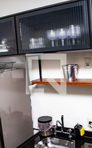 Studio à venda com 26m², 1 quarto e sem vaga Studio à venda com 26m², 1 quarto e sem vagaCozinha