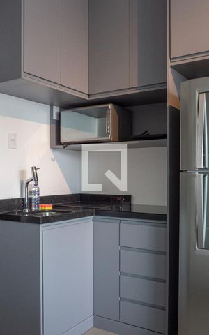 Studio à venda com 23m², 1 quarto e 1 vaga Studio à venda com 23m², 1 quarto e 1 vagaQuarto e Cozinha