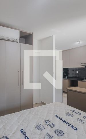 Studio para alugar com 37m², 1 quarto e 1 vagaSuíte