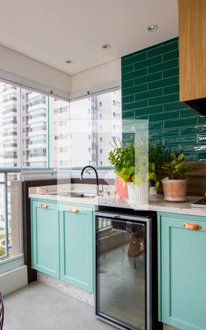 Apartamento à venda com 118m², 3 quartos e 2 vagas Apartamento à venda com 118m², 3 quartos e 2 vagasVaranda gourmet