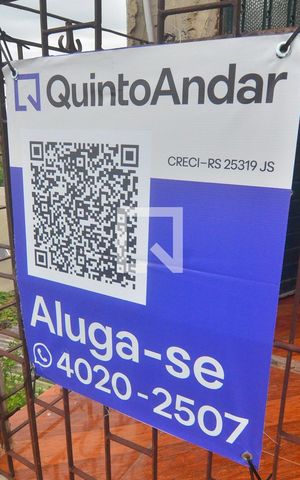 Studio para alugar com 24m², 1 quarto e sem vagaInstalação da plaquinha