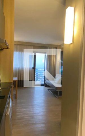 Studio à venda com 28m², 1 quarto e 1 vagaCozinha