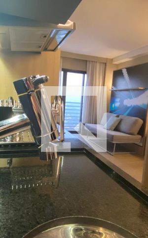 Studio à venda com 28m², 1 quarto e 1 vagaCozinha