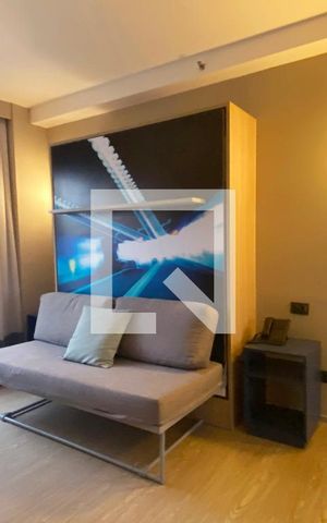 Studio à venda com 28m², 1 quarto e 1 vagaSala/Quarto