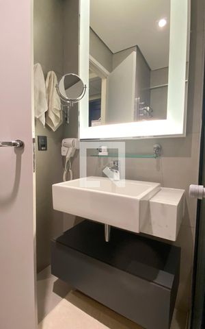 Studio à venda com 28m², 1 quarto e 1 vagaBanheiro da Suíte
