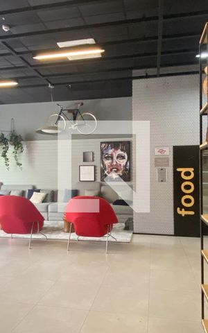 Studio à venda com 28m², 1 quarto e 1 vagaHall social