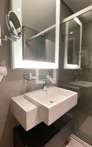Studio à venda com 28m², 1 quarto e 1 vagaBanheiro da Suíte
