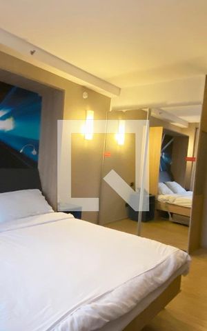 Studio à venda com 28m², 1 quarto e 1 vagaSala/Quarto