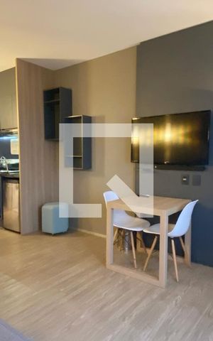 Studio à venda com 28m², 1 quarto e 1 vagaSala/Quarto
