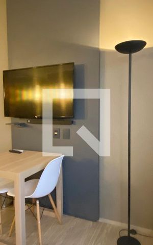 Studio à venda com 28m², 1 quarto e 1 vagaSala/Quarto