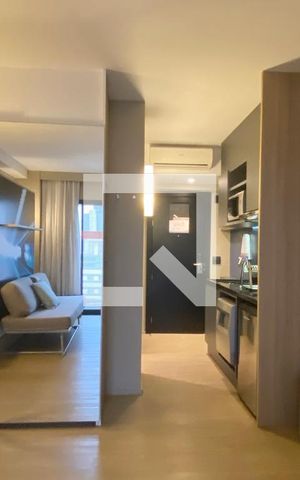 Studio à venda com 28m², 1 quarto e 1 vagaSala/Quarto