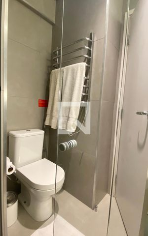 Studio à venda com 28m², 1 quarto e 1 vagaBanheiro da Suíte