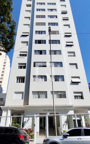 Apartamento para alugar com 55m², 1 quarto e sem vaga Apartamento para alugar com 55m², 1 quarto e sem vagaFachada