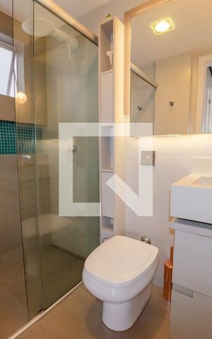 Apartamento para alugar com 57m², 2 quartos e sem vaga Apartamento para alugar com 57m², 2 quartos e sem vagaBanheiro