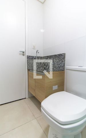 Apartamento à venda com 33m², 1 quarto e sem vaga Apartamento à venda com 33m², 1 quarto e sem vagaBanheiro