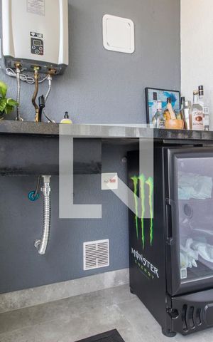Apartamento à venda com 54m², 1 quarto e 2 vagasÁrea de Serviço