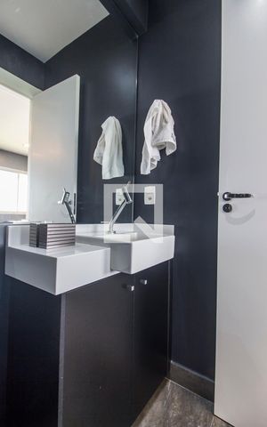 Apartamento à venda com 54m², 1 quarto e 2 vagasBanheiro Social