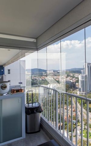 Apartamento à venda com 54m², 1 quarto e 2 vagasVaranda