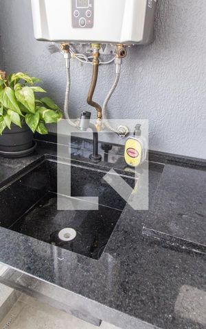 Apartamento à venda com 54m², 1 quarto e 2 vagasDetalhe da area de serviço